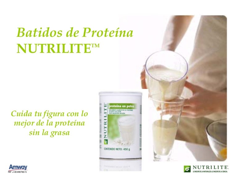Malteadas para bajar de peso amway